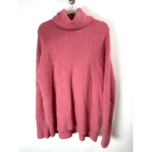 Theory Pink Turtleneck Sweater